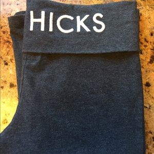 Gilly hicks grey yoga pants size medium!