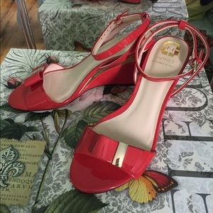 Women ankle strap wedge sandals