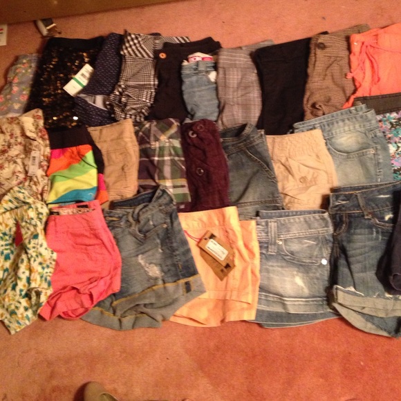 HUGE shorts collection!  Over 25 pairs!