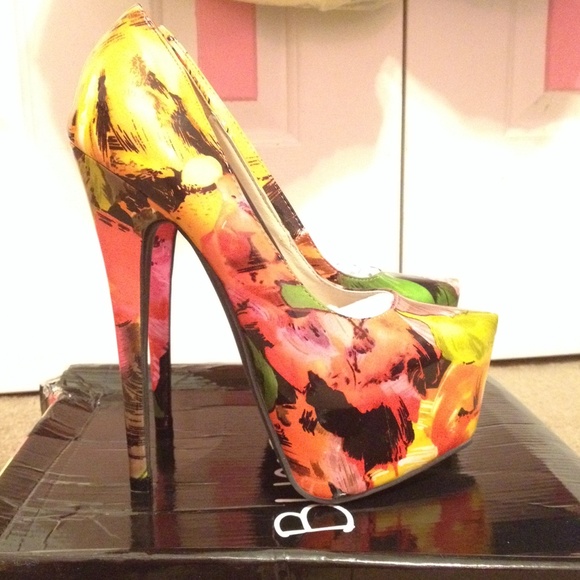 Floral Heels