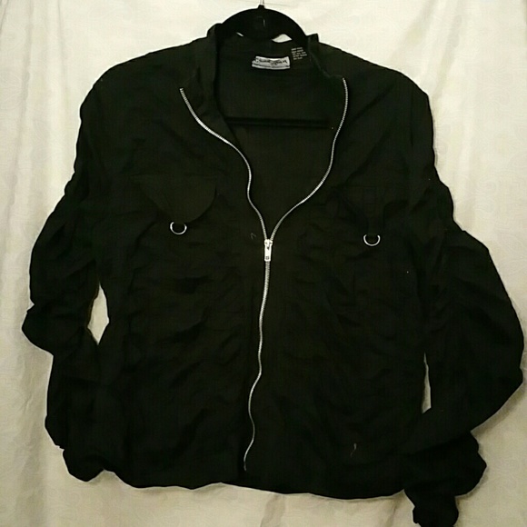 Fun crinkly zipper too
