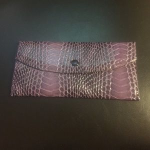 Wallet - Purple Snakeskin