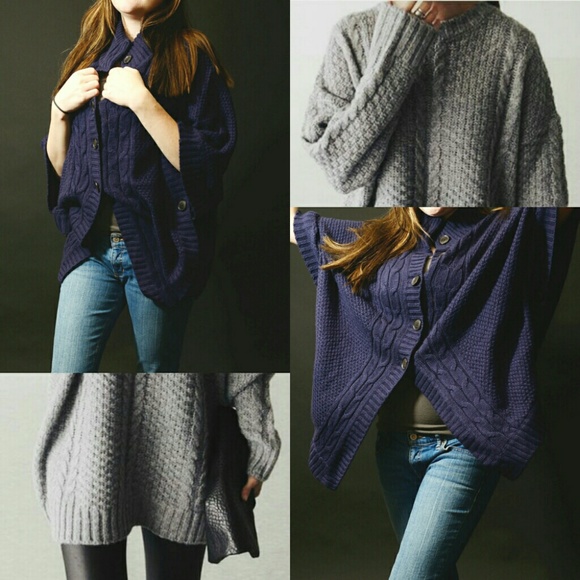 Cozy Navy warm over sweater