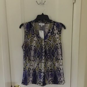 Calvin Klein multi color top