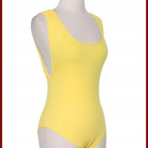 NEW: Black Cris-Cross back bodysuit- SM, MED, LRG - Picture 2 of 2