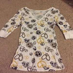 Arizona peace sign shirt
