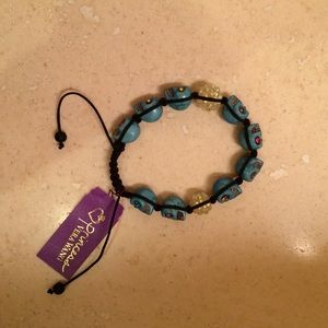 Princess by Vera wang skull bracelet!