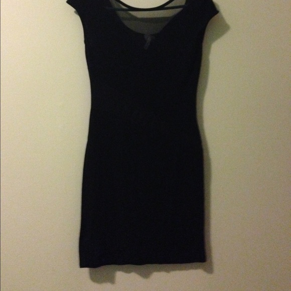 Black dress mesh