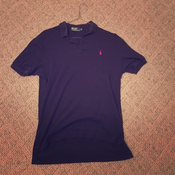 Medium black Polo Ralph Lauren shirt.