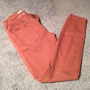 Bullhead Denim Burnt Orange Jegging