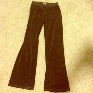 JUICY COUTURE CHOCOLATE BROWN SWEATPANTS