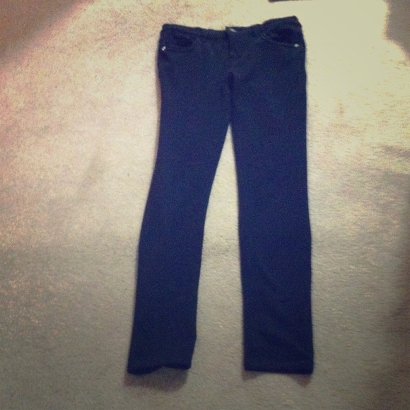 Black jeggings