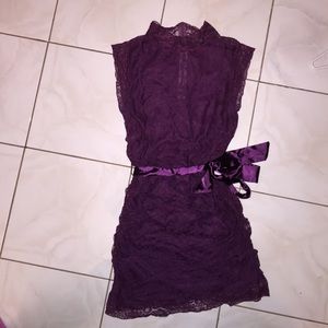 Plum color dress