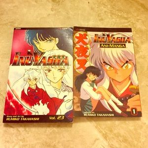Inuyasha manga books volume 1 & 23