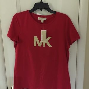 Michael Kors red tee