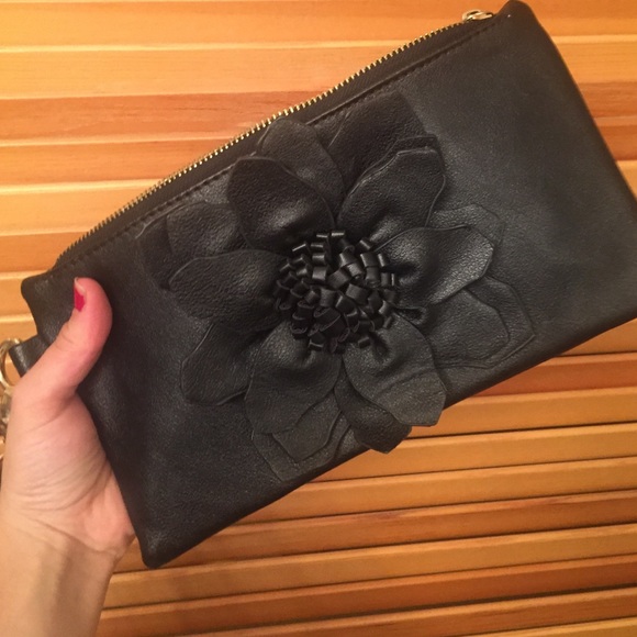Flower clutch purse