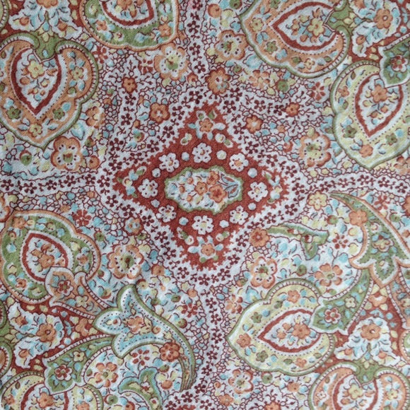 🌸 Retro Flower Print Blouse - Picture 3 of 3