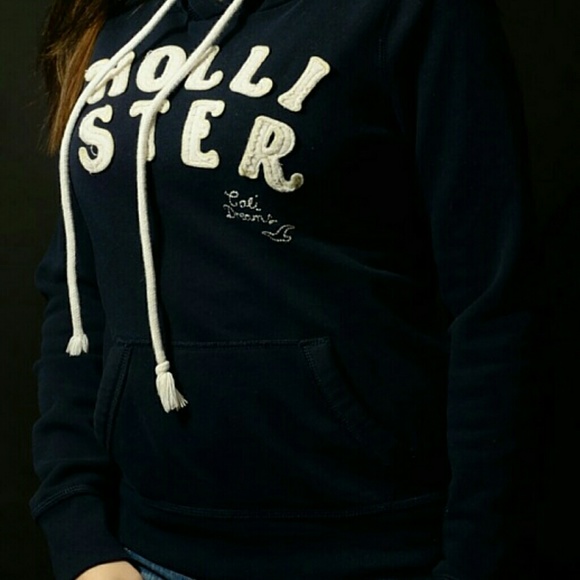 Hollister Navy Blue Hoodie