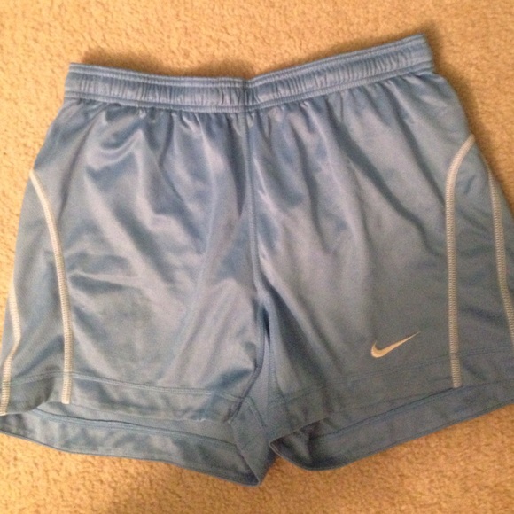Carolina blue running shorts