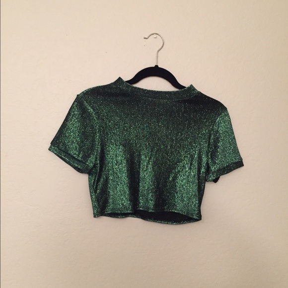 Topshop Tops - Topshop Petite Crop Top