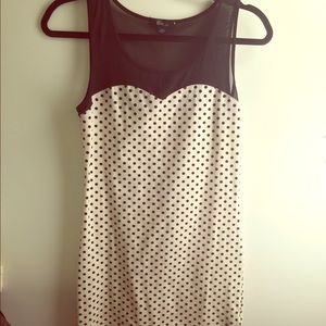 Cute polka dot sheath/bodycon dress