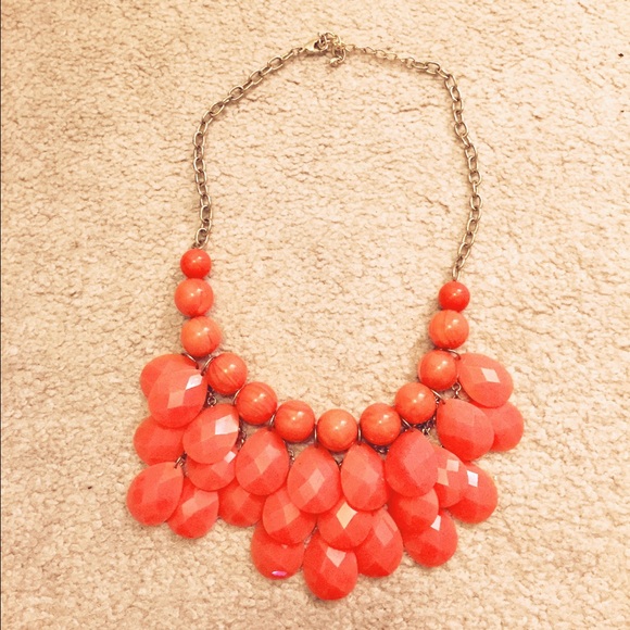 Coral Bauble Necklace
