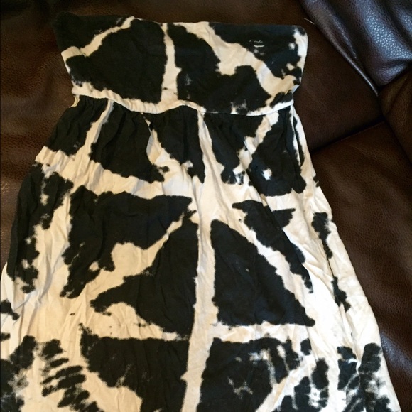 Billabong black and ivory dress