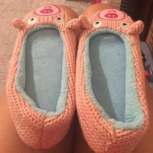 pig slippers!