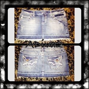 Blue Denim Skirt
