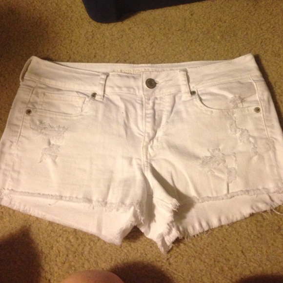 Distressed American Eagle Shorts.