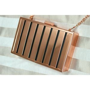 Dazzling Rose Gold Clutch