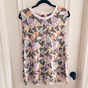 H&M Ice Cream Muscle Tee