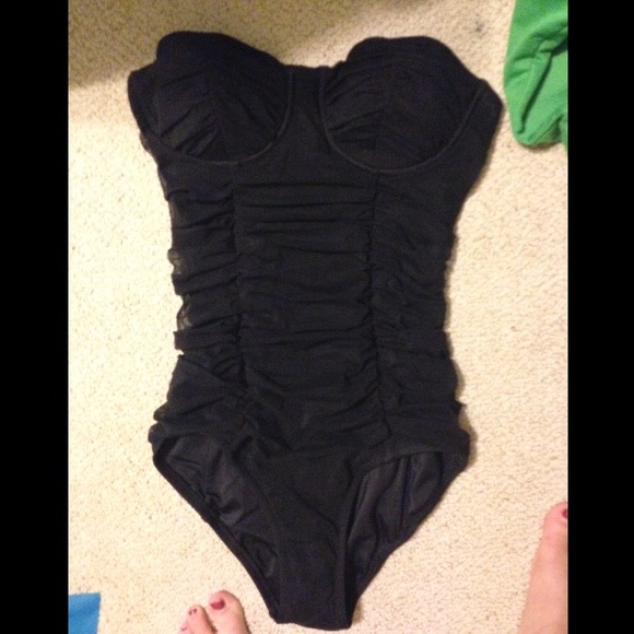 NWT J. Crew tulle swim suit