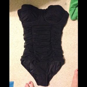 NWT J. Crew tulle swim suit