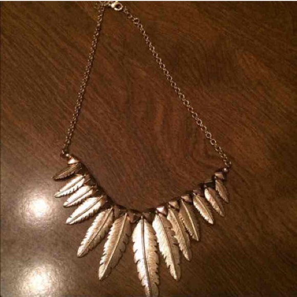 Feather necklace