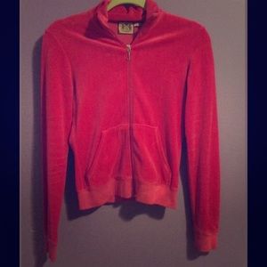 Juicy Couture velour track jacket