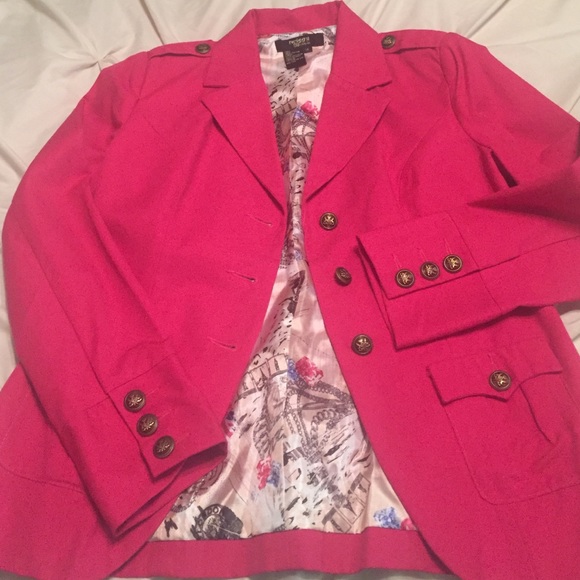 Twiggy London medium pink blazer