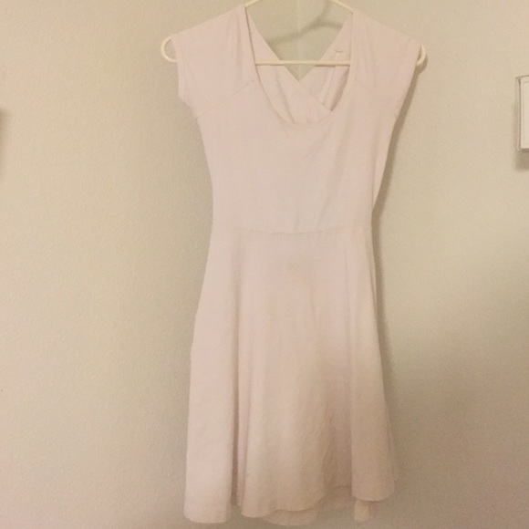 White Brandy Melville dress, skater style