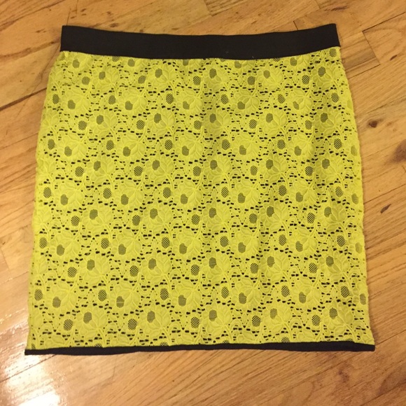 Urban Outfitters neon skirt