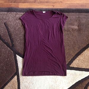 Garage T-shirt dress purple