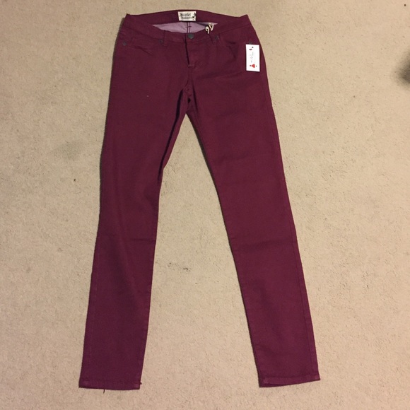 Burgundy Pants