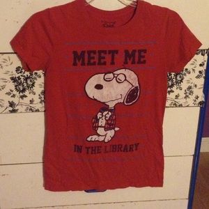 Red Snoopy Shirt
