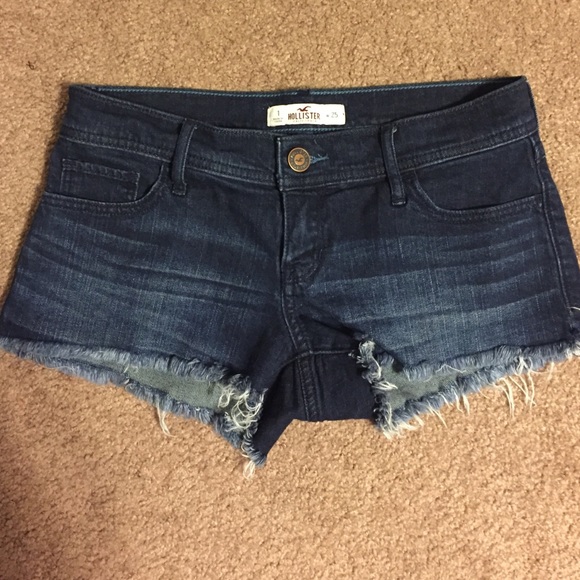Hollister jean shorts