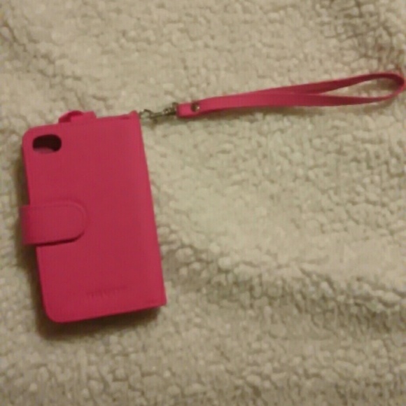 Phone holder wallet/wristlet