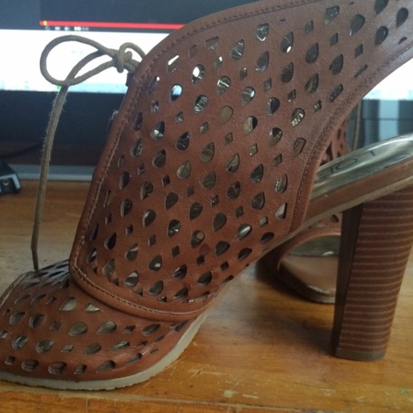 Ann Taylor Loft Open Toe Heels