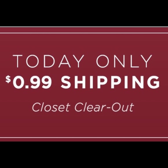 CLOSET CLEAR OUT w/ .99 shipping!  😍