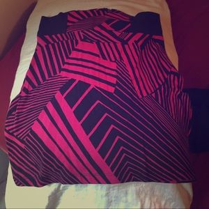 Bodycon skirt .. Tribal pink pattern
