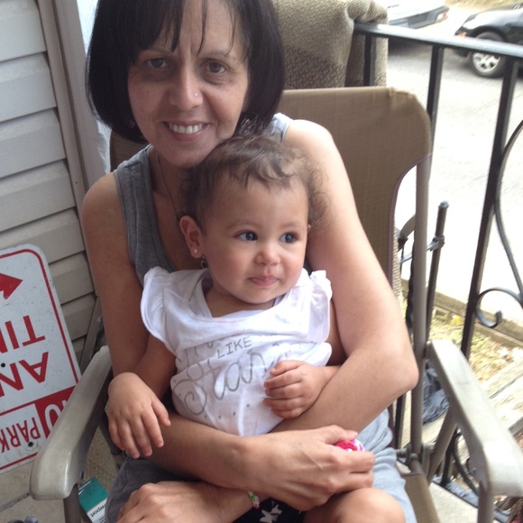 Me with my gbaby&new haircut yayyy!!!