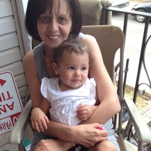 Me with my gbaby&new haircut yayyy!!!