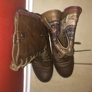 Steve Madden Combat Boots